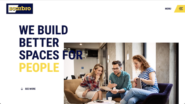 Scarbro Construction Website